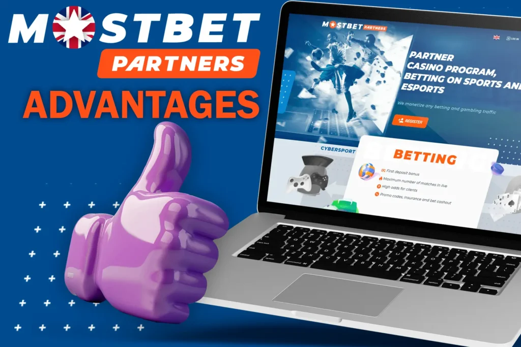 Many advantages of the Mostbet affiliate program